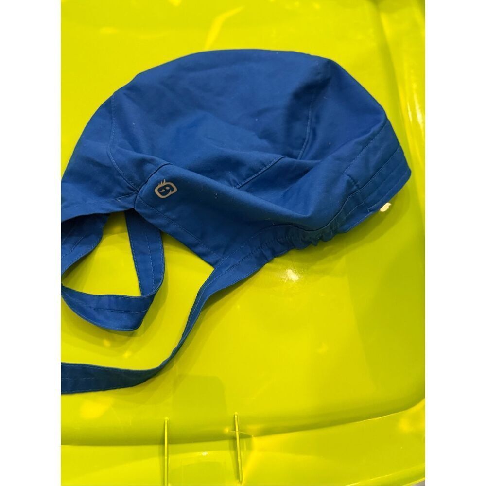 wink blue scrub hat
